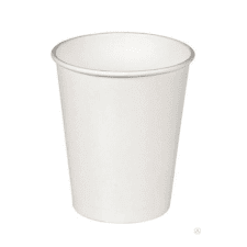 Стакан бумажный 250мл, 50шт, белый